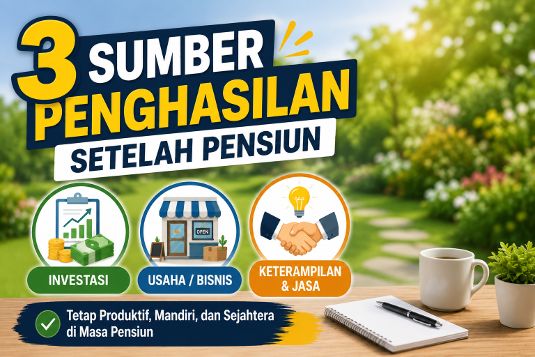 Sumber Penghasilan Setelah Pensiun