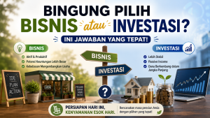 bisnis atau investasi untuk masa pensiun